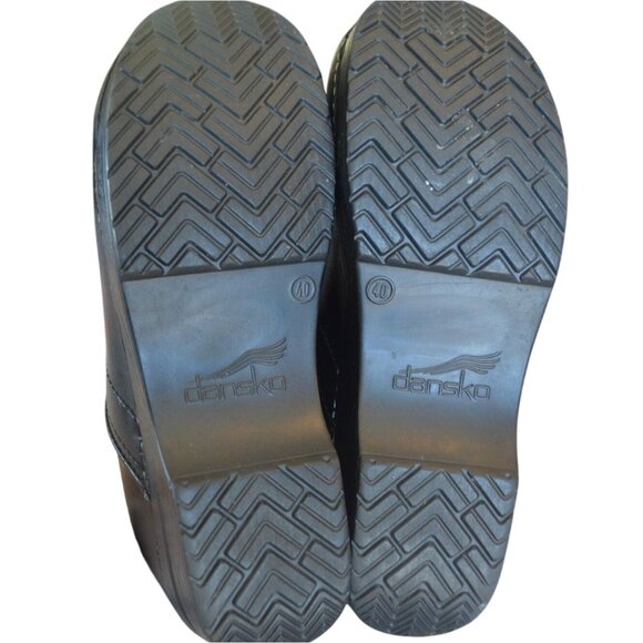 Dansko Professional Clog Black Women's Size 40 US 9 Business Casual Neutral - Picture 9 of 9